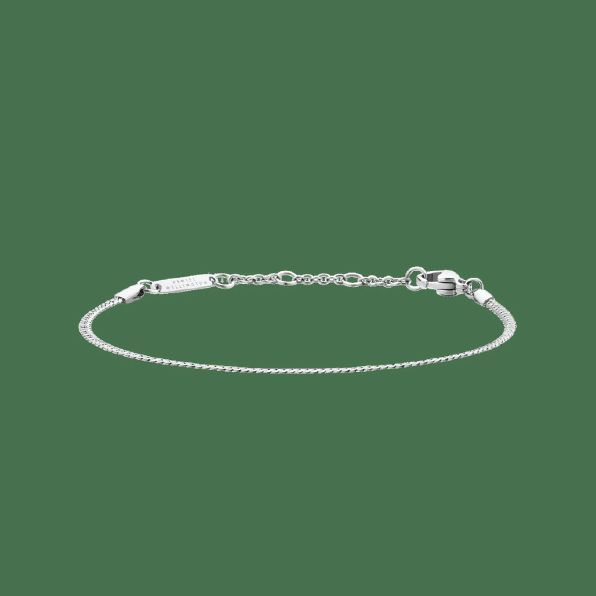Daniel Wellington Armband<Flat Chain Bracelet S Silver