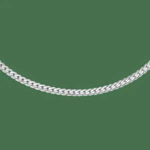 Daniel Wellington Halsband<Flat Chain Necklace S Silver