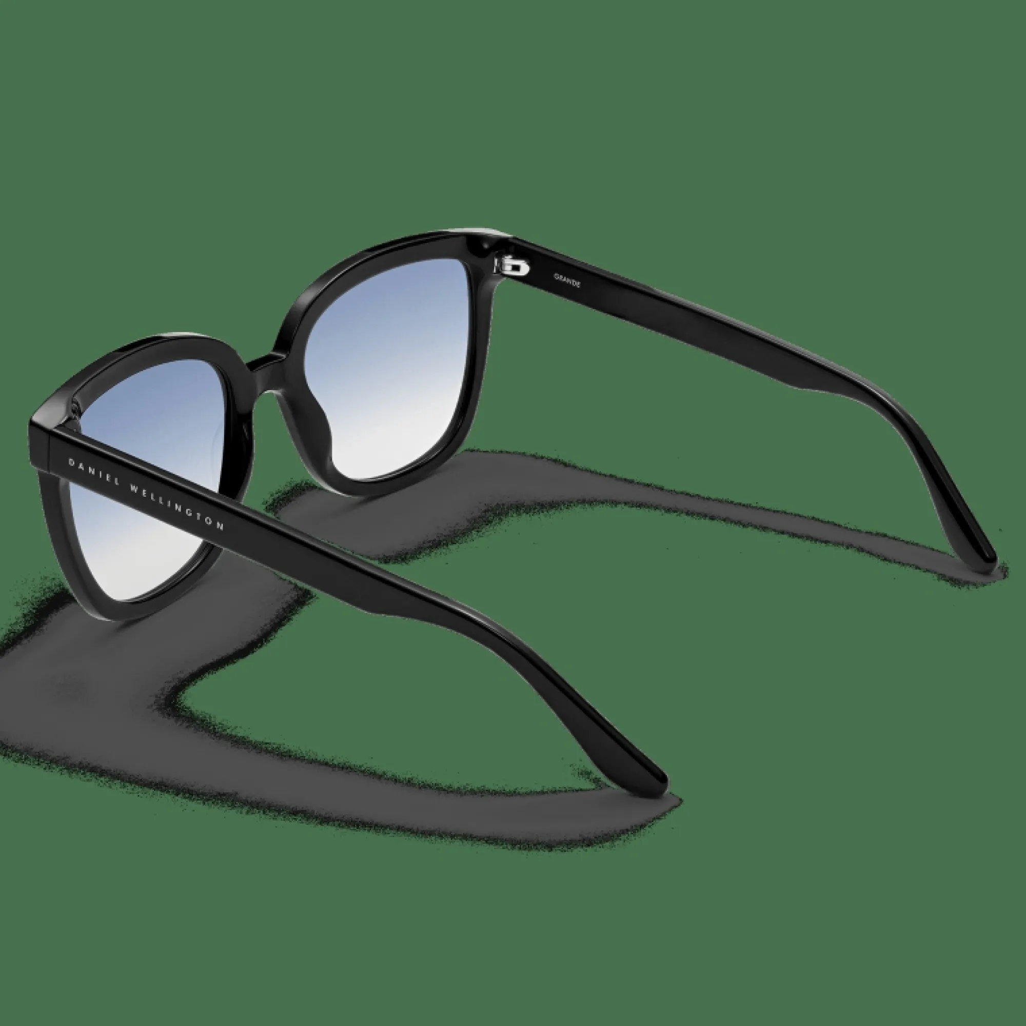 Daniel Wellington Solglasögon<Grande Bio-Acetate Blue Black