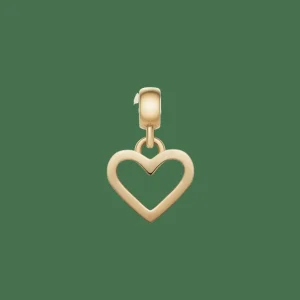 Daniel Wellington Berlocker<Heart Contour Charm G Gold