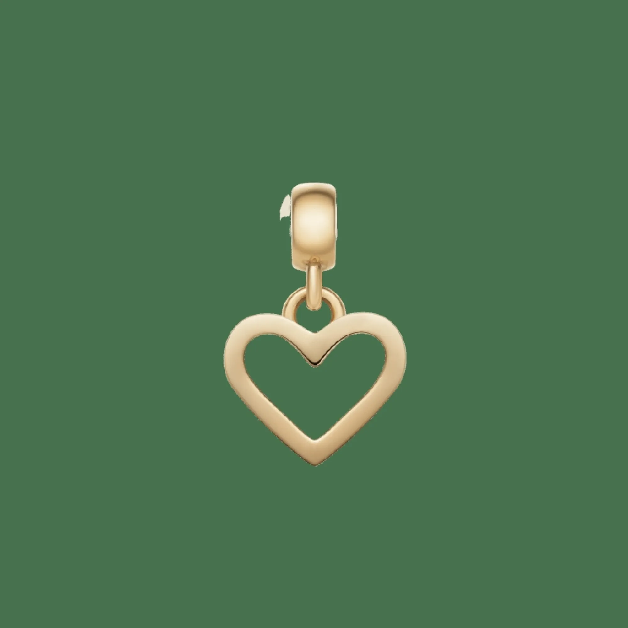 Daniel Wellington Berlocker<Heart Contour Charm G Gold