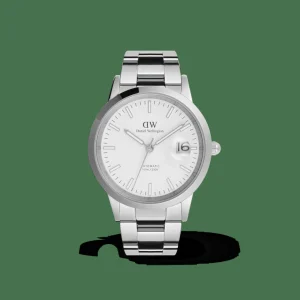 Daniel Wellington Herrklockor<Iconic Link Automatic Silver