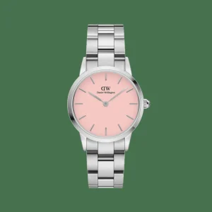 Daniel Wellington Damklockor<Iconic Link Blush Silver