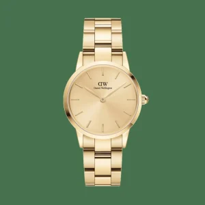Daniel Wellington Herrklockor | Damklockor<Iconic Link Unitone Gold