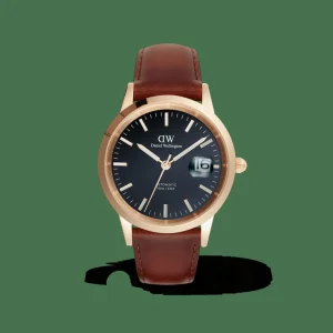 Daniel Wellington Herrklockor<Iconic St Mawes Automatic Rose Gold