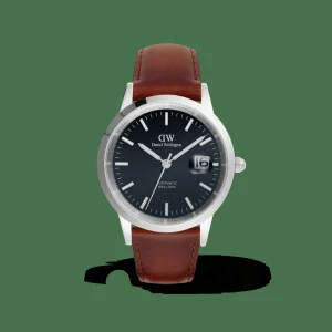 Daniel Wellington Herrklockor<Iconic St Mawes Automatic Silver