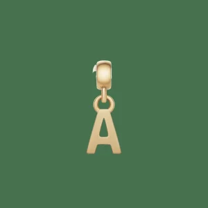 Daniel Wellington Berlocker<Letter Charm Gold