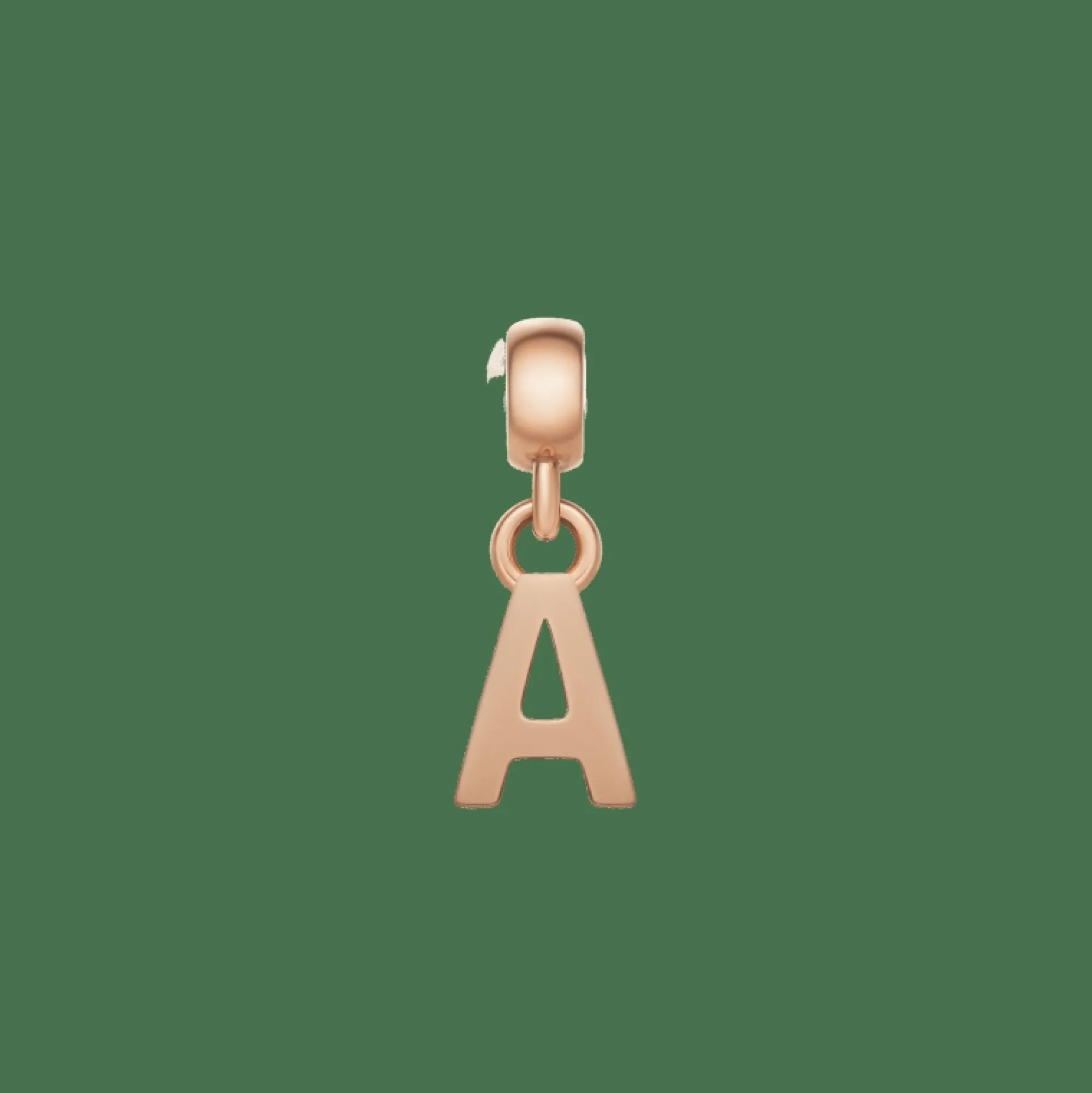 Daniel Wellington Berlocker<Letter Charm Rose Gold