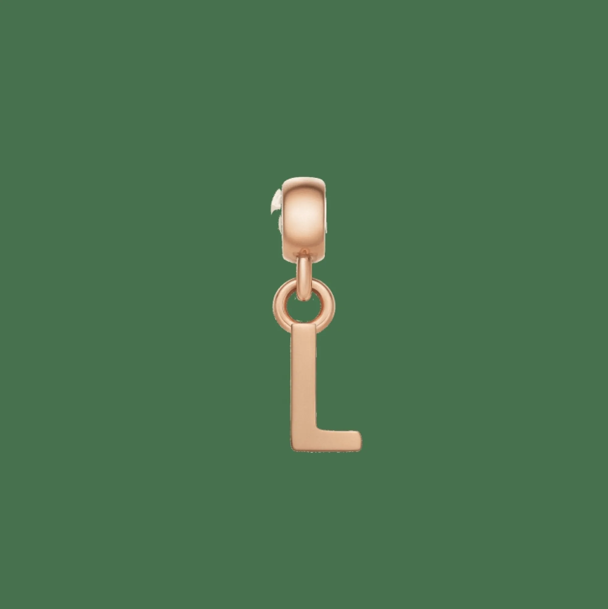 Daniel Wellington Berlocker<Letter Charm Rose Gold