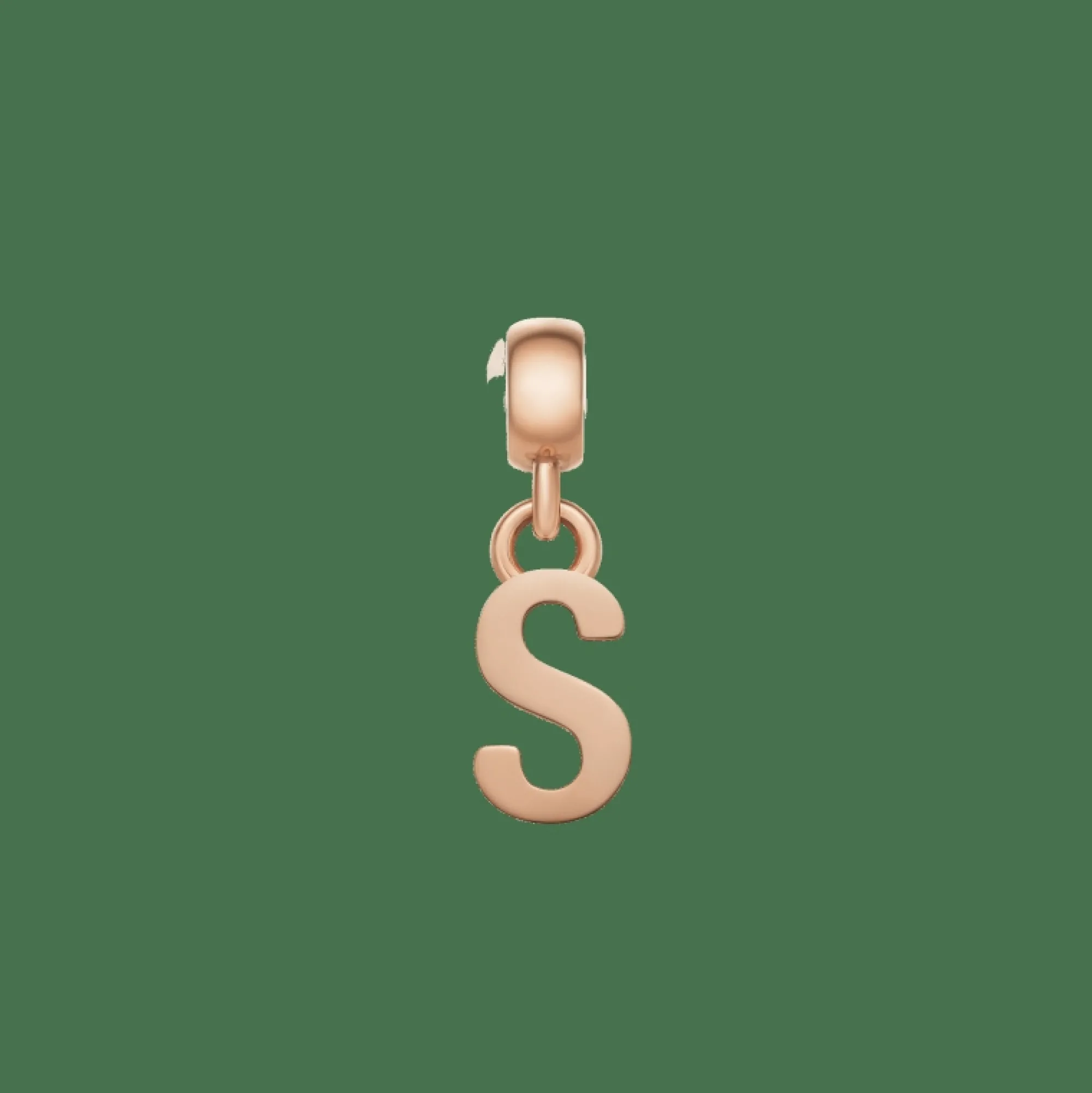 Daniel Wellington Berlocker<Letter Charm Rose Gold
