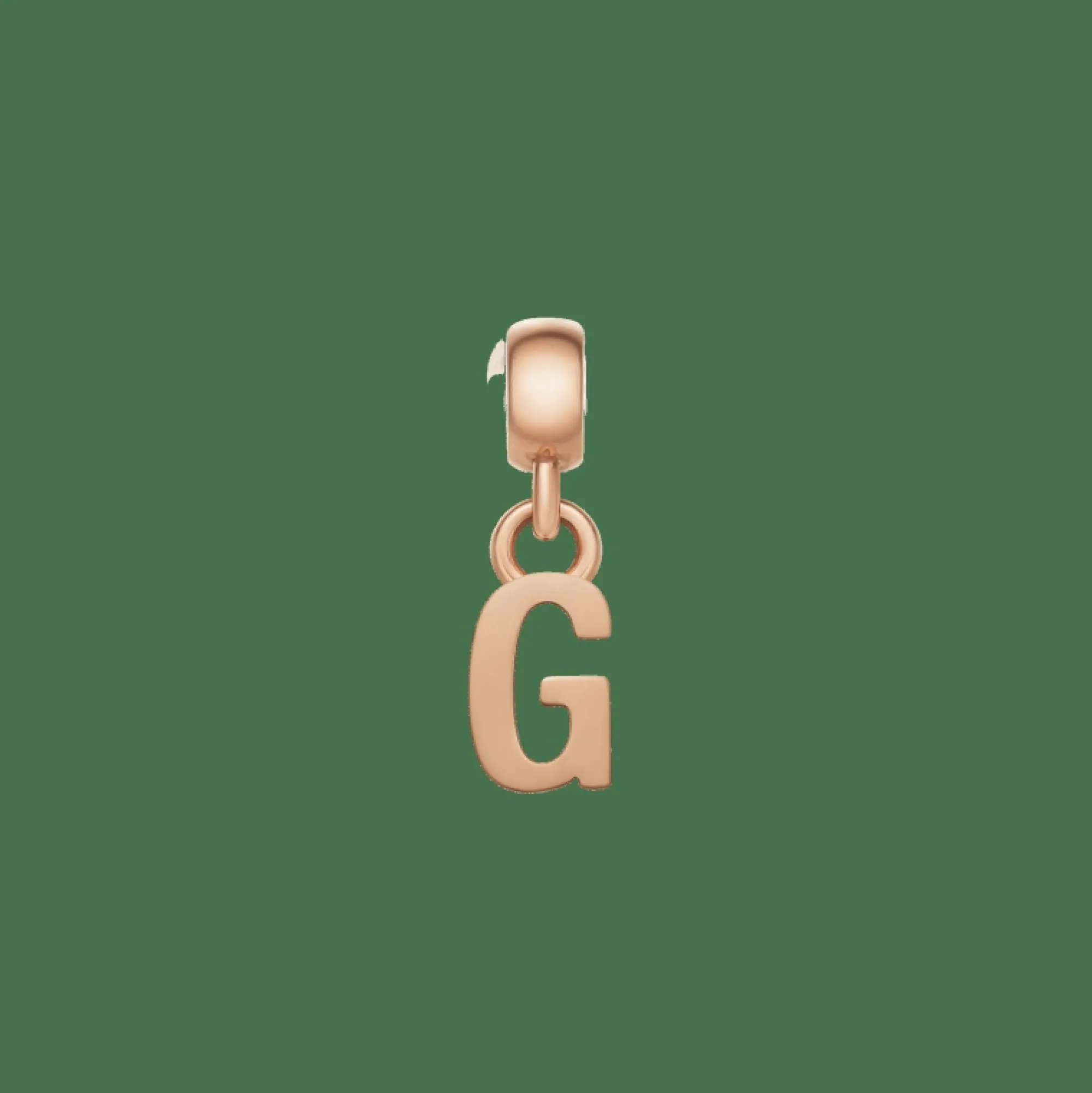 Daniel Wellington Berlocker<Letter Charm Rose Gold