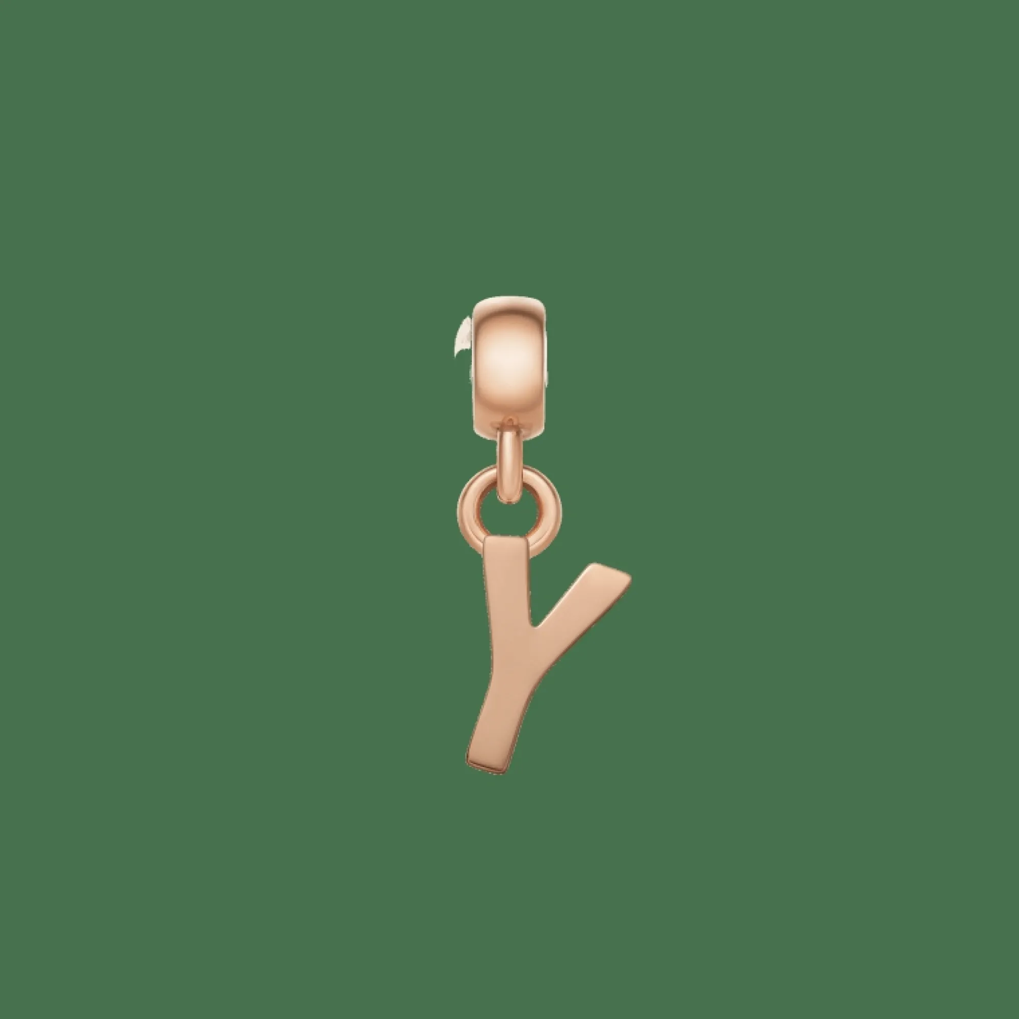 Daniel Wellington Berlocker<Letter Charm Rose Gold