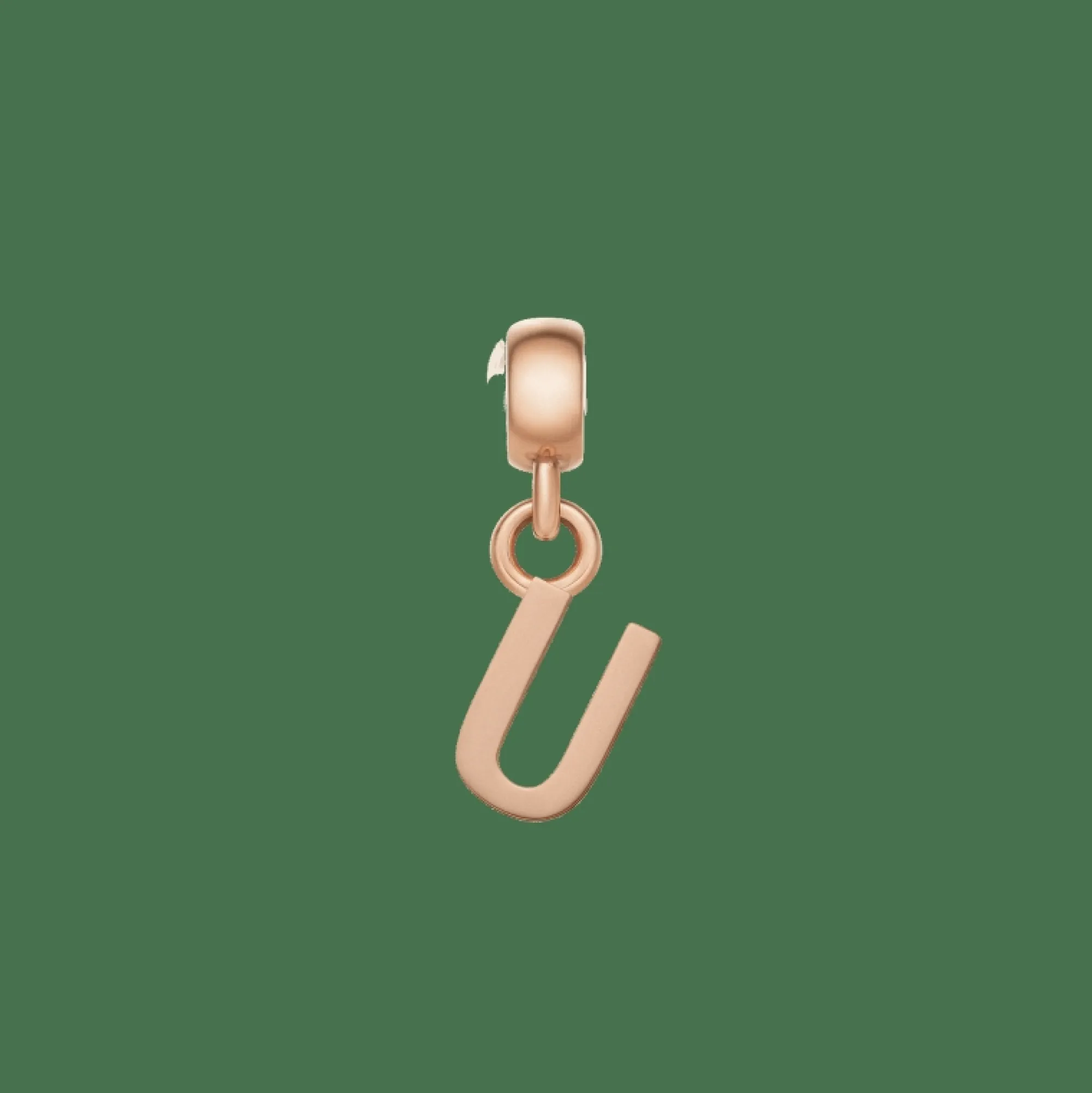 Daniel Wellington Berlocker<Letter Charm Rose Gold