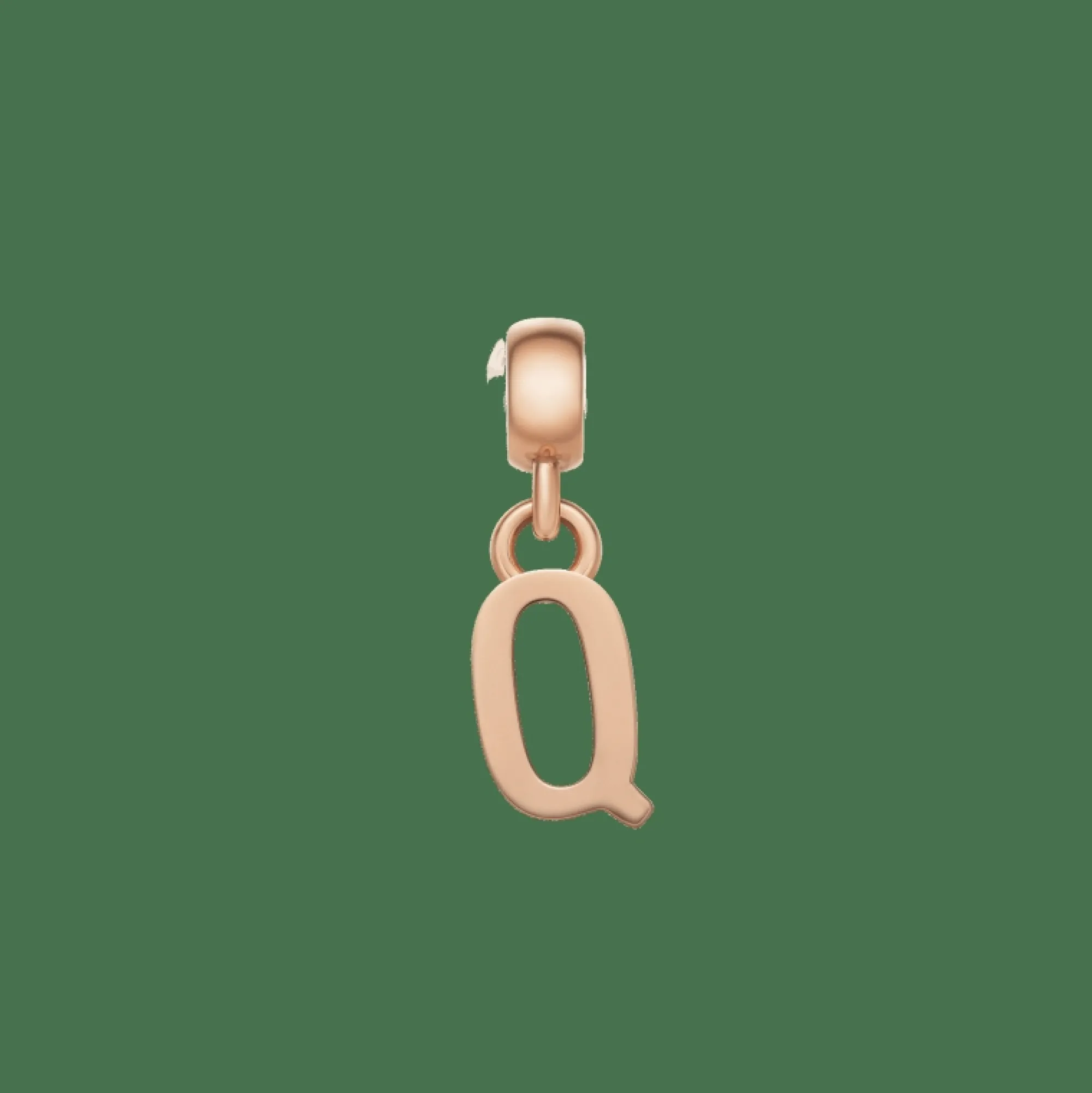 Daniel Wellington Berlocker<Letter Charm Rose Gold