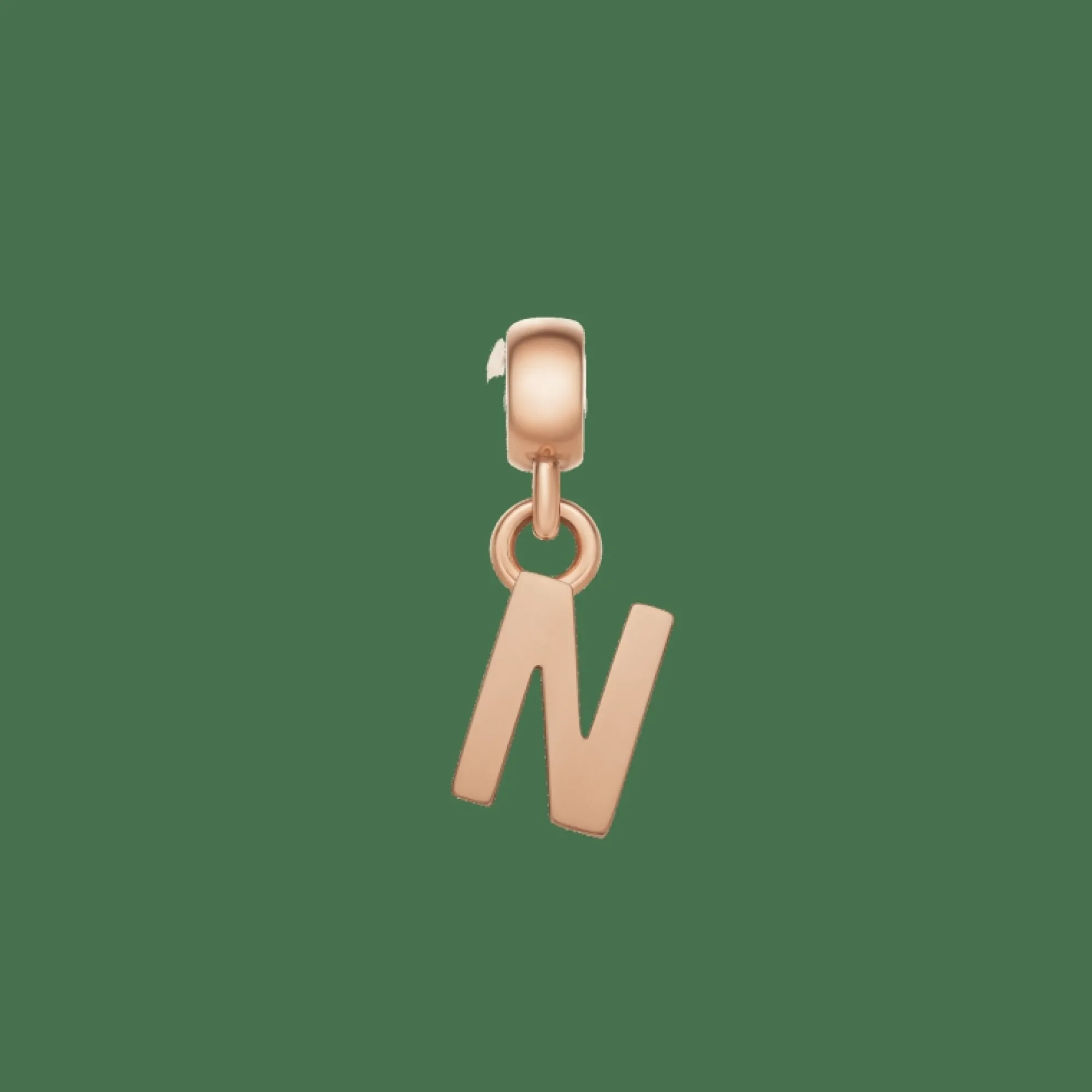 Daniel Wellington Berlocker<Letter Charm Rose Gold