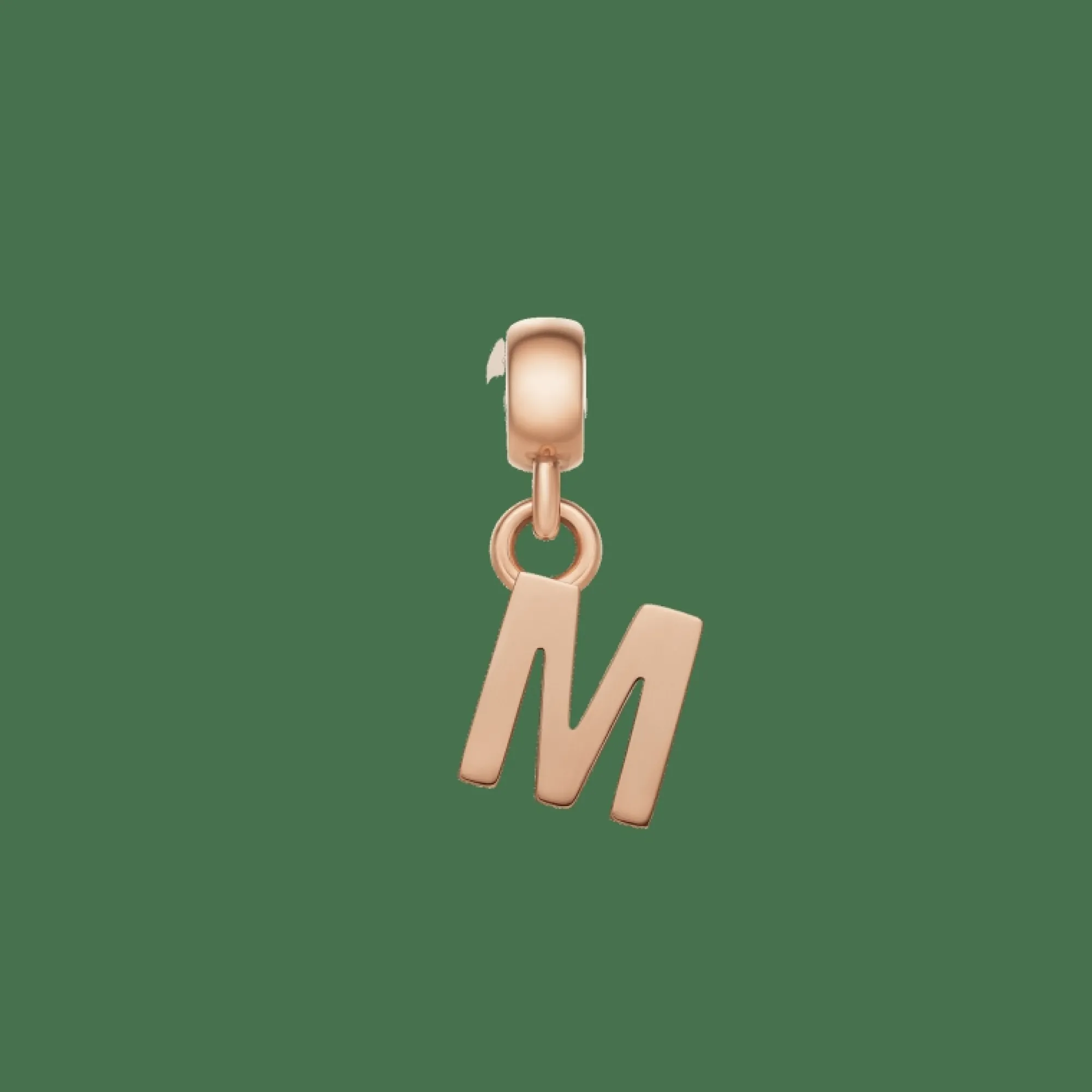 Daniel Wellington Berlocker<Letter Charm Rose Gold