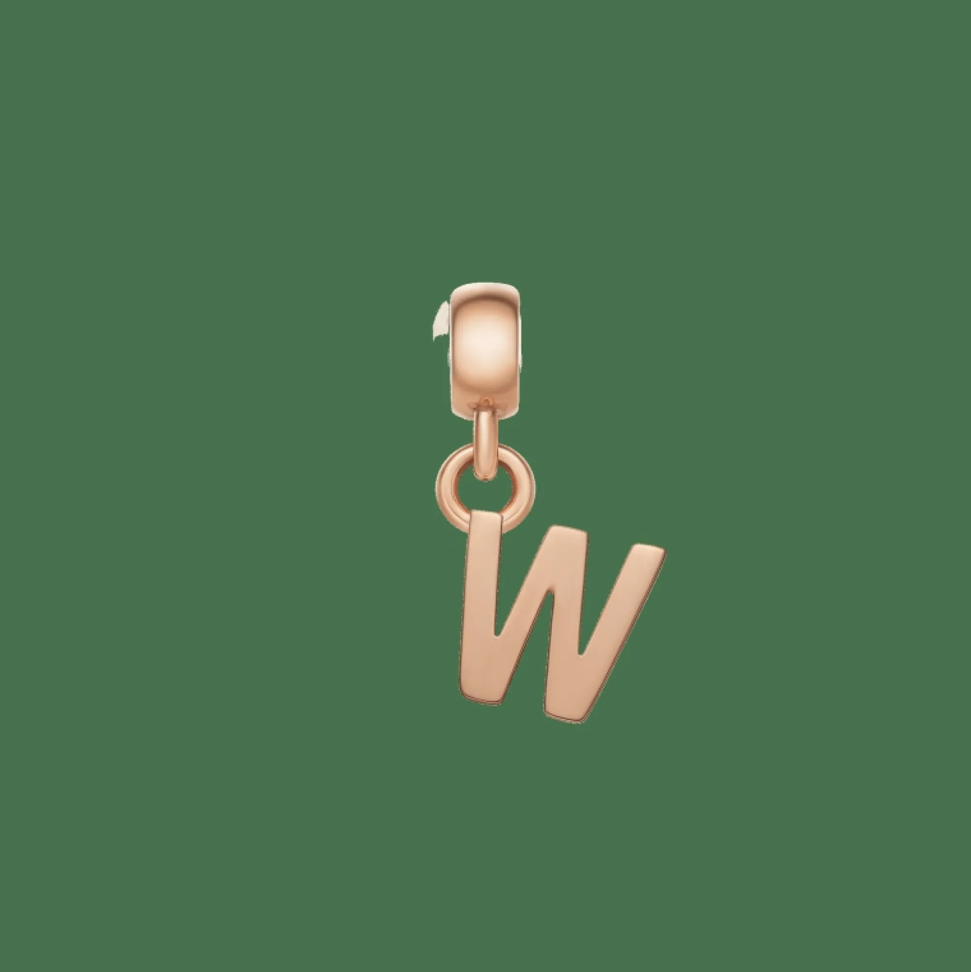 Daniel Wellington Berlocker<Letter Charm Rose Gold