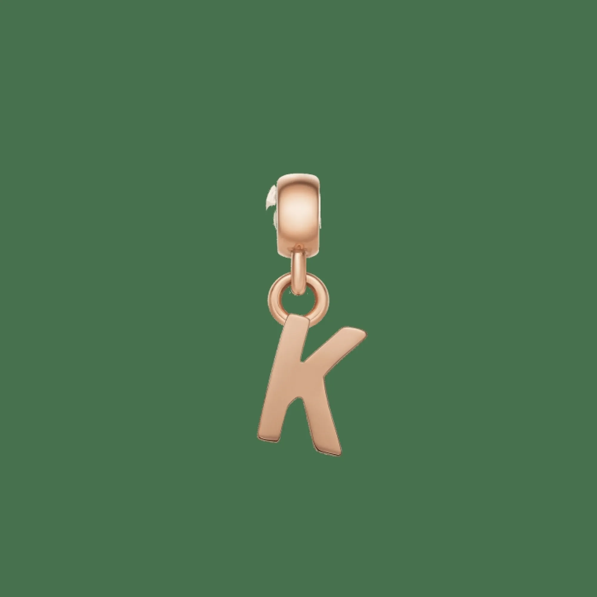 Daniel Wellington Berlocker<Letter Charm Rose Gold