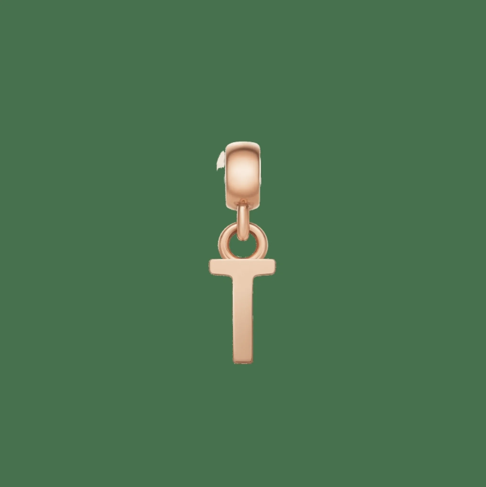 Daniel Wellington Berlocker<Letter Charm Rose Gold