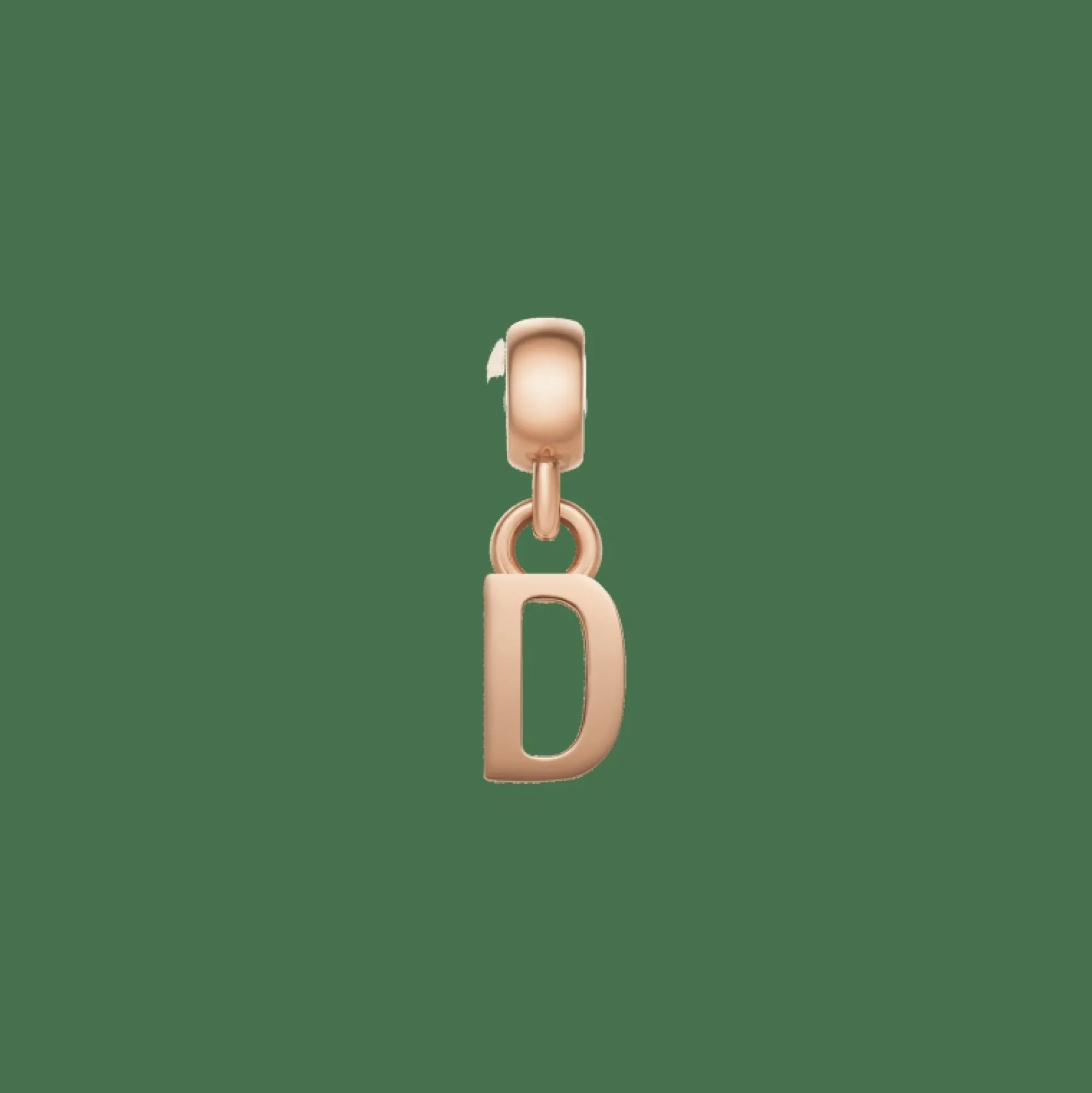 Daniel Wellington Berlocker<Letter Charm Rose Gold