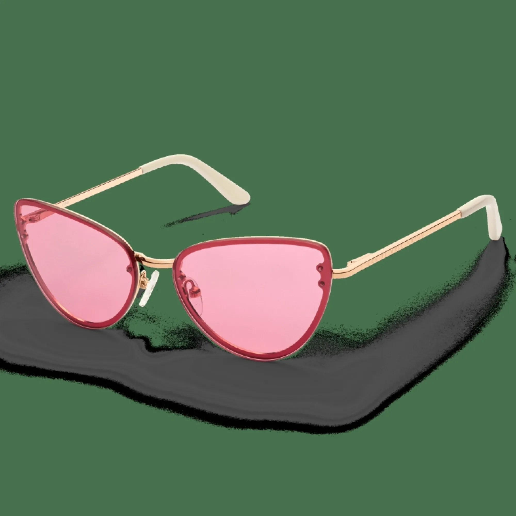 Daniel Wellington Solglasögon<Lynx Steel Pink Gradient Rose Gold