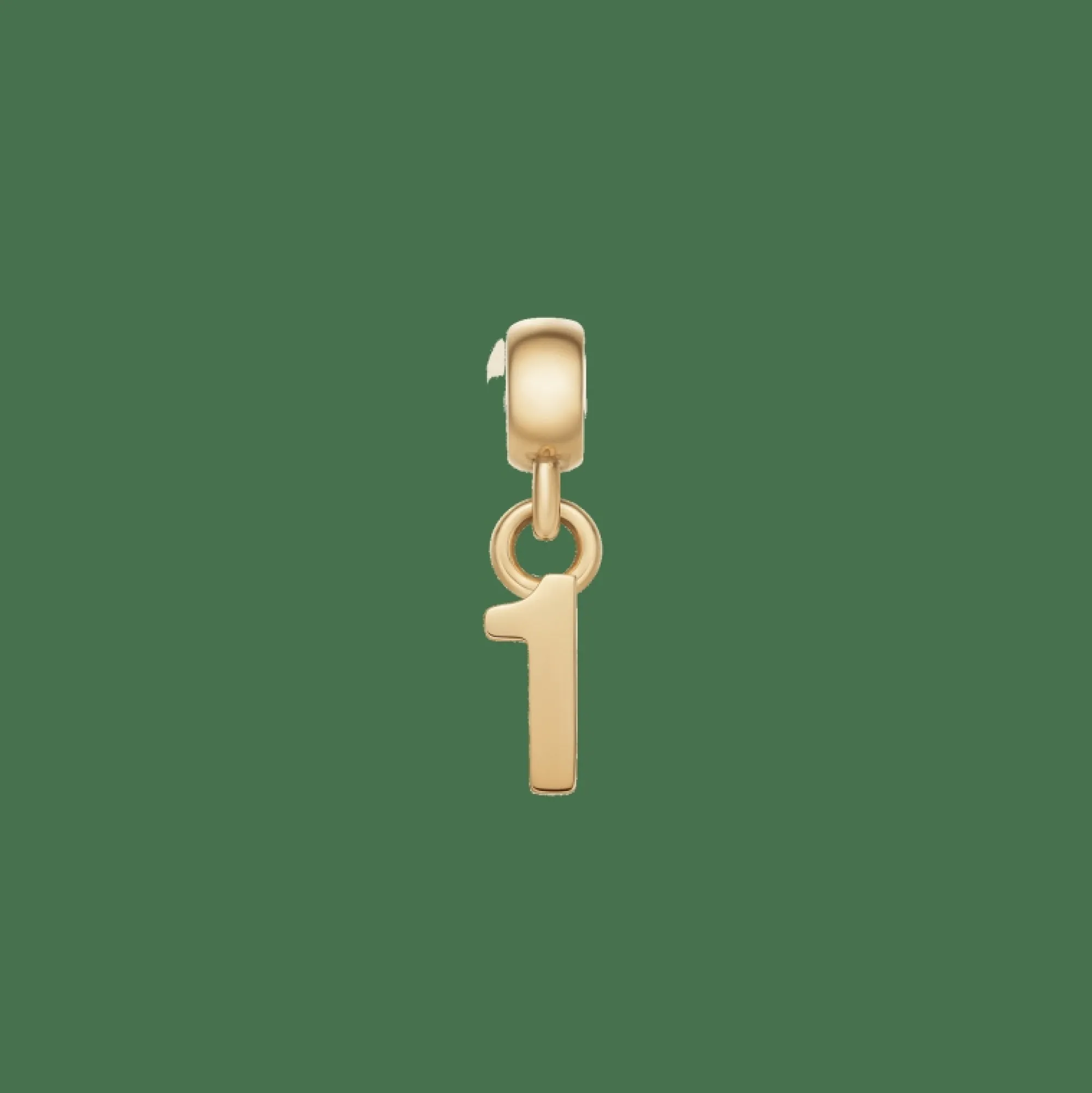 Daniel Wellington Berlocker<Number Charm Gold