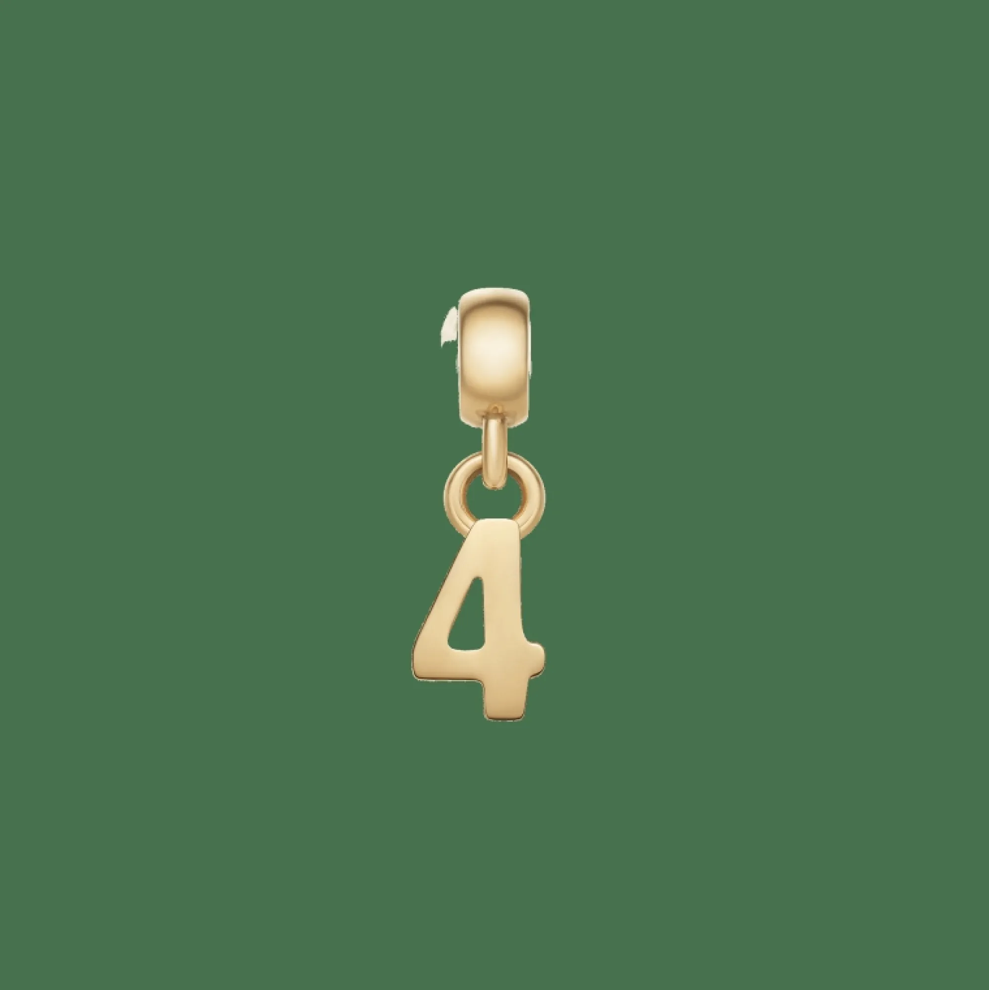 Daniel Wellington Berlocker<Number Charm Gold