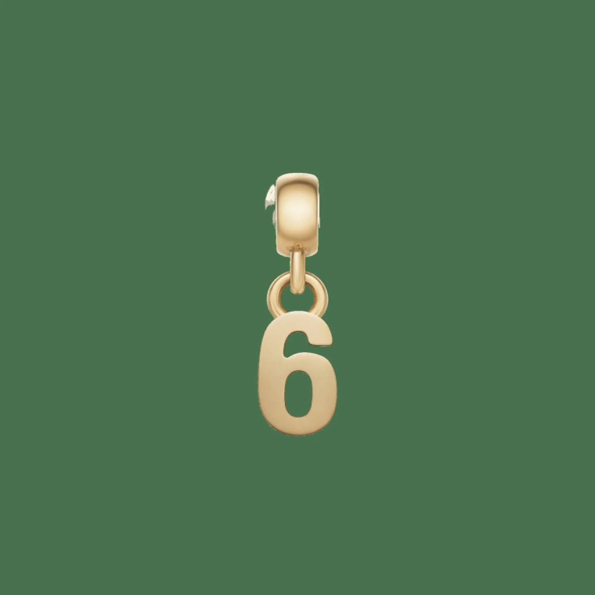 Daniel Wellington Berlocker<Number Charm Gold
