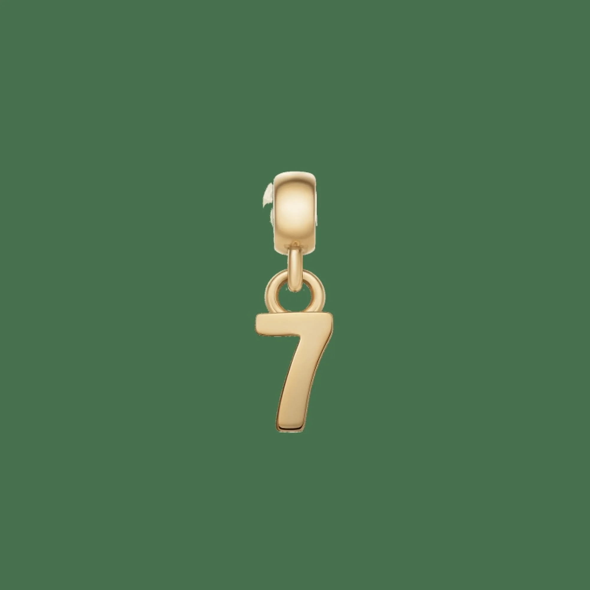 Daniel Wellington Berlocker<Number Charm Gold