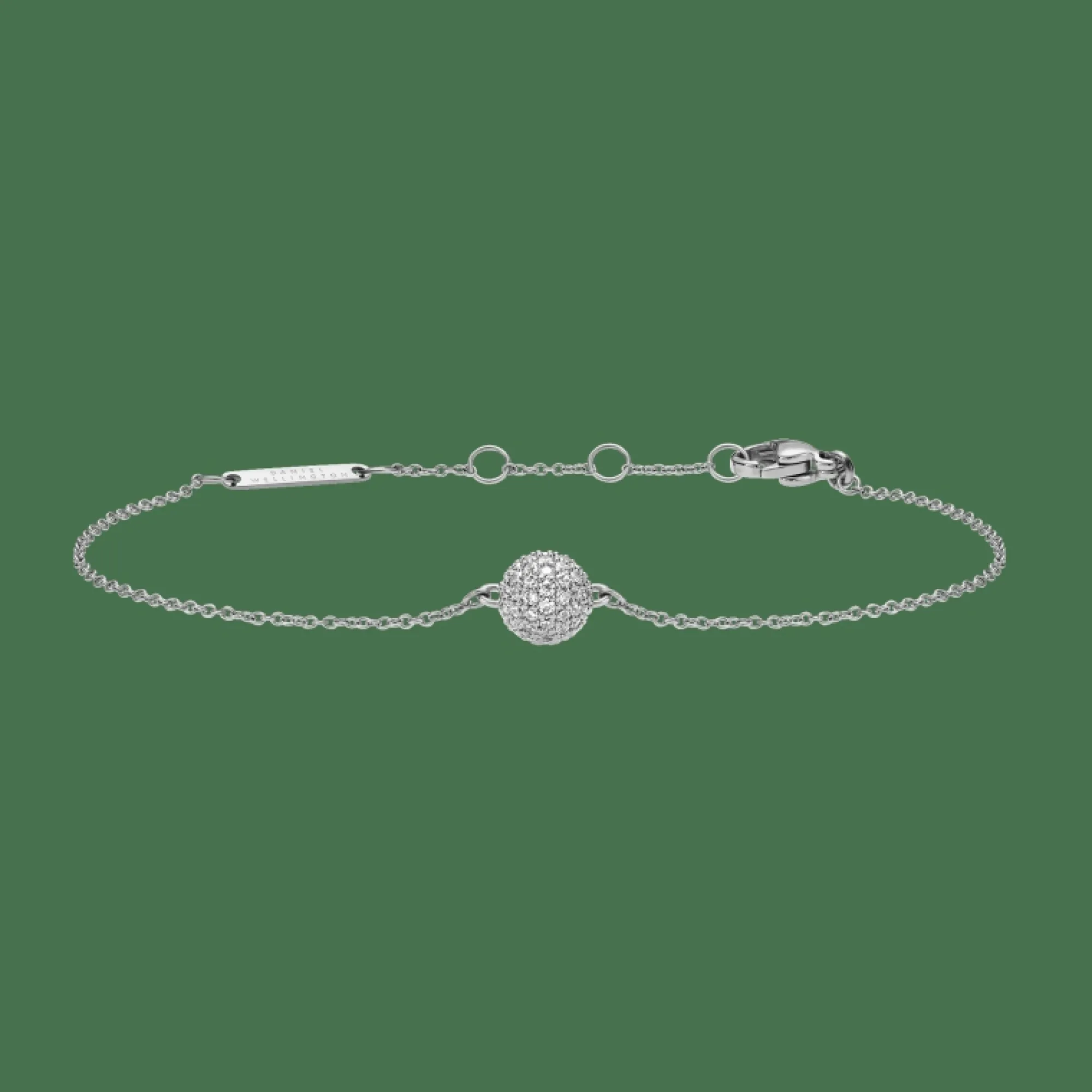 Daniel Wellington Armband<Pavé Crystal Pendant Bracelet Silver