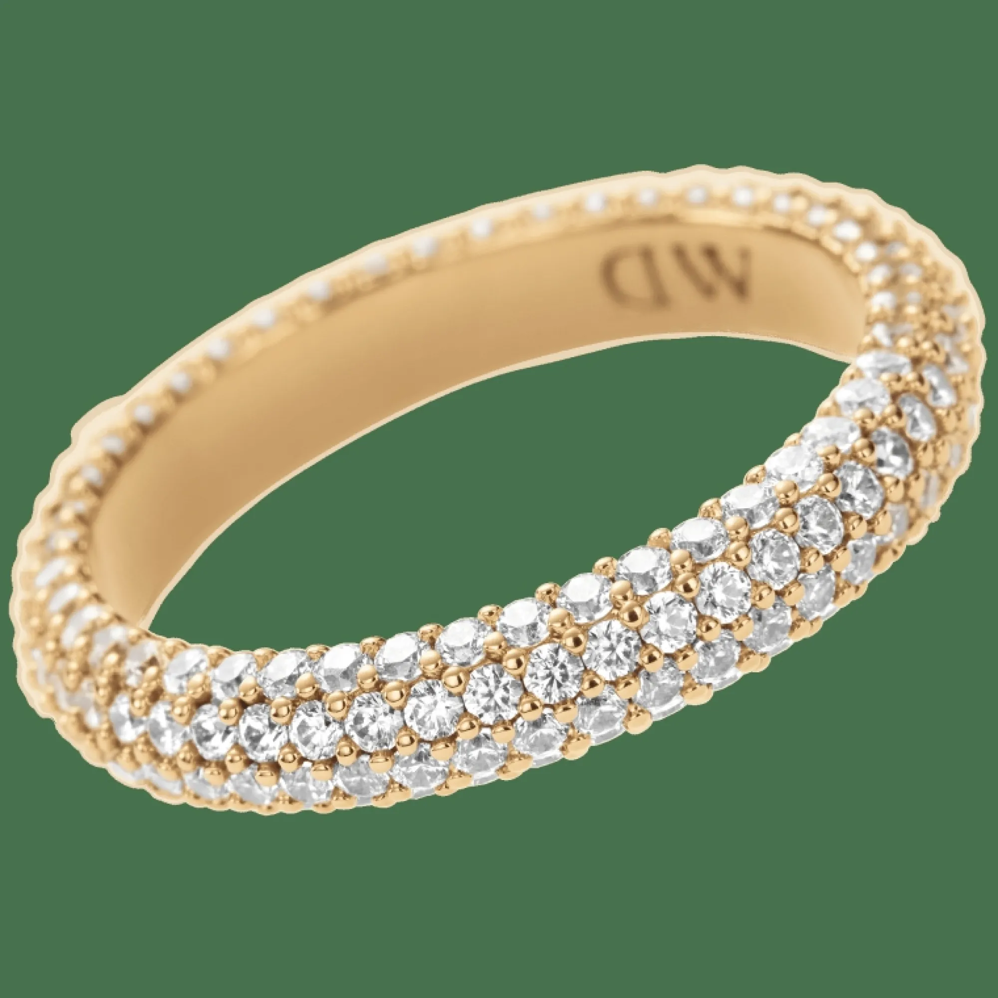 Daniel Wellington Ringar<Pavé Crystal Ring Gold