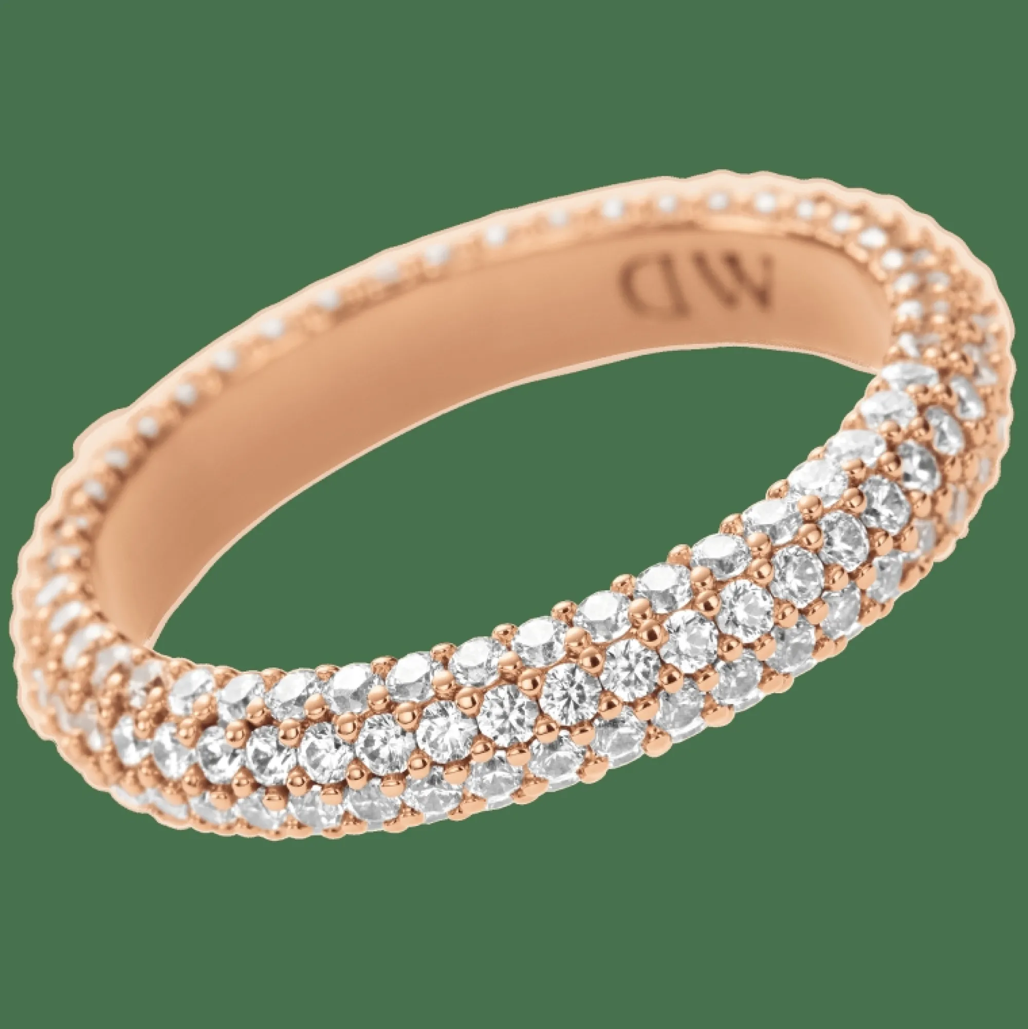 Daniel Wellington Ringar<Pavé Crystal Ring Rose Gold