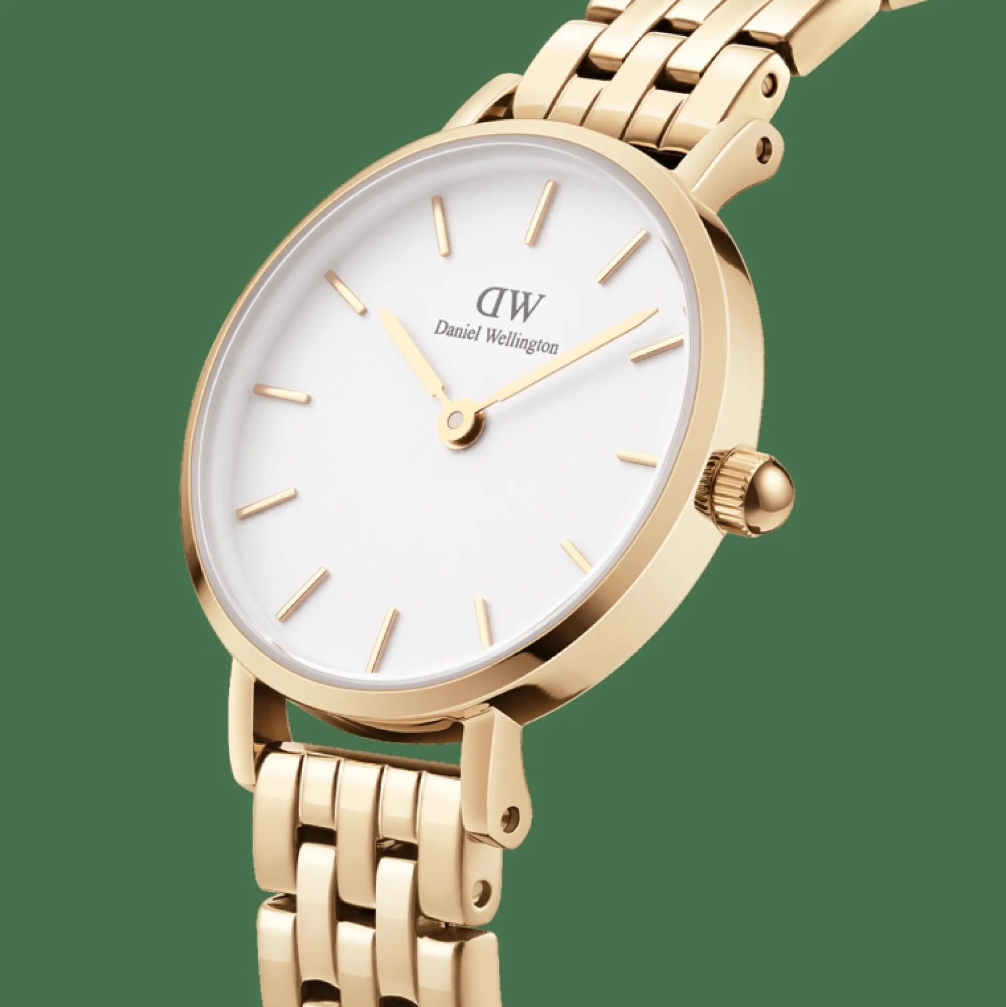 Daniel Wellington Damklockor<Petite 5-Link Ever Gold