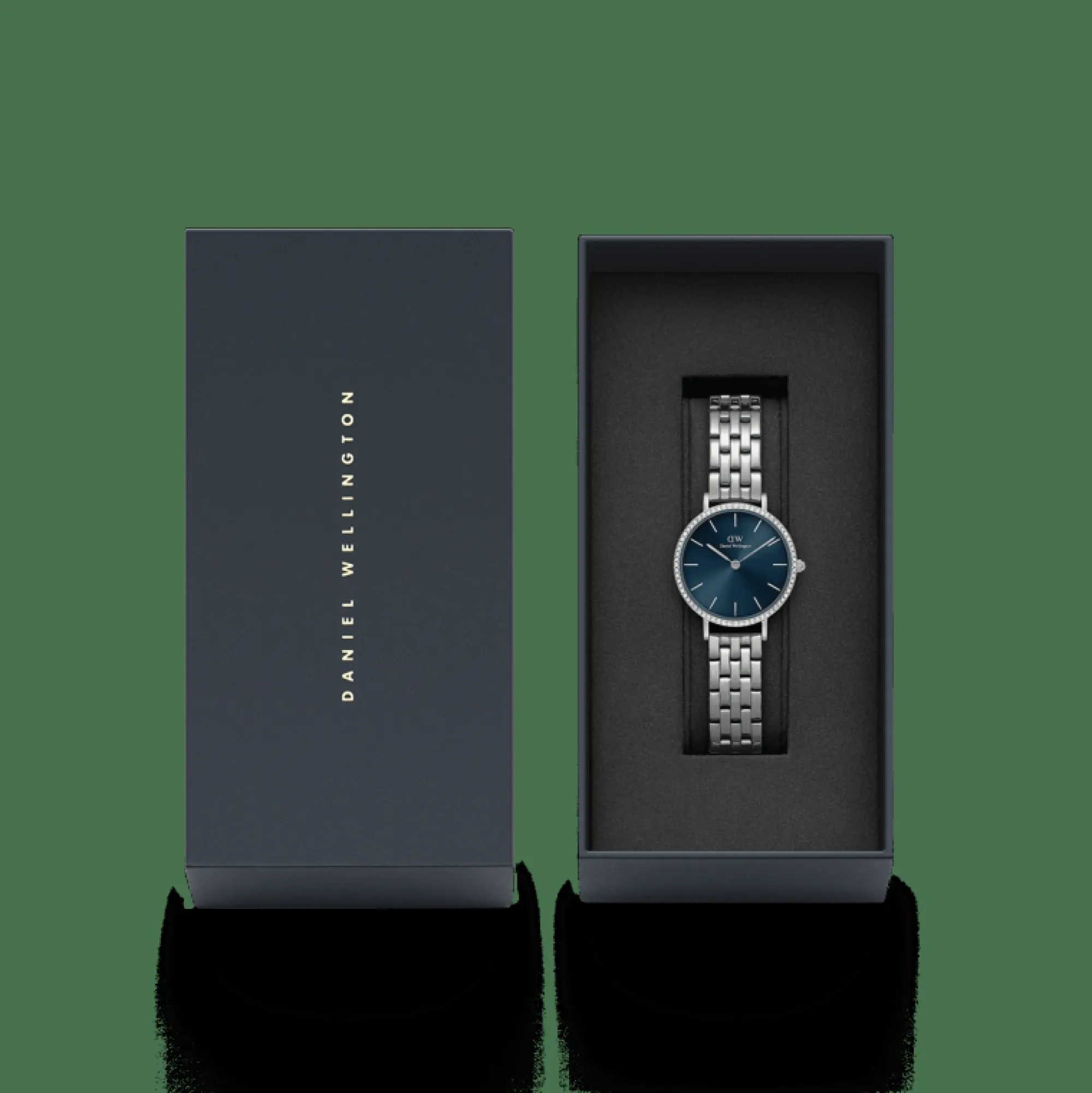 Daniel Wellington Damklockor<Petite Lumine Bezel 5-Link Arctic S Silver