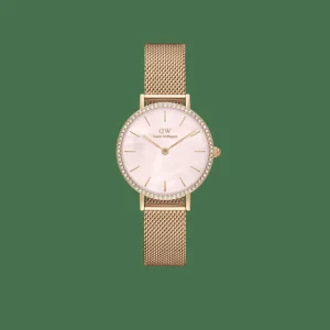 Daniel Wellington Damklockor<Petite Lumine Bezel Melrose Pink MOP Rose Gold