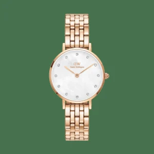 Daniel Wellington Damklockor<Petite Lumine 5-Link Melrose Rose Gold