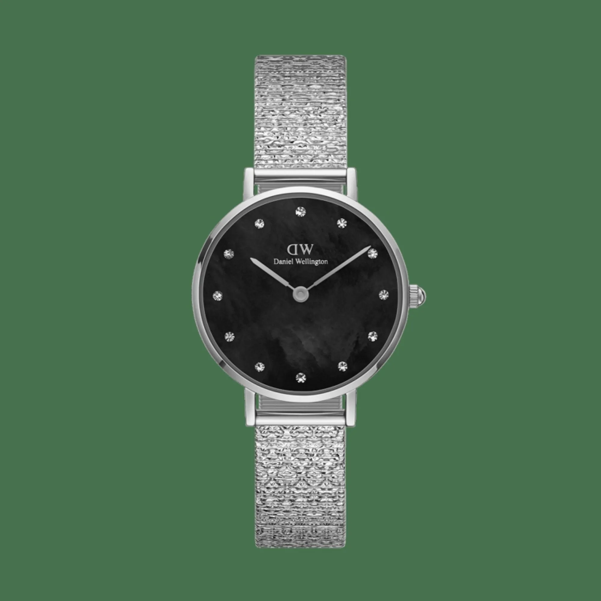 Daniel Wellington Damklockor<Petite Lumine Pressed Piano Silver