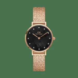 Daniel Wellington Damklockor<Petite Lumine Pressed Piano Rose Gold