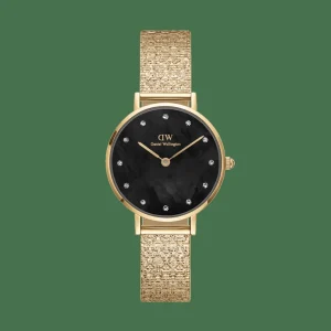 Daniel Wellington Damklockor<Petite Lumine Pressed Piano Gold