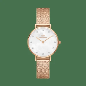 Daniel Wellington Damklockor<Petite Lumine Pressed Piano Rose Gold