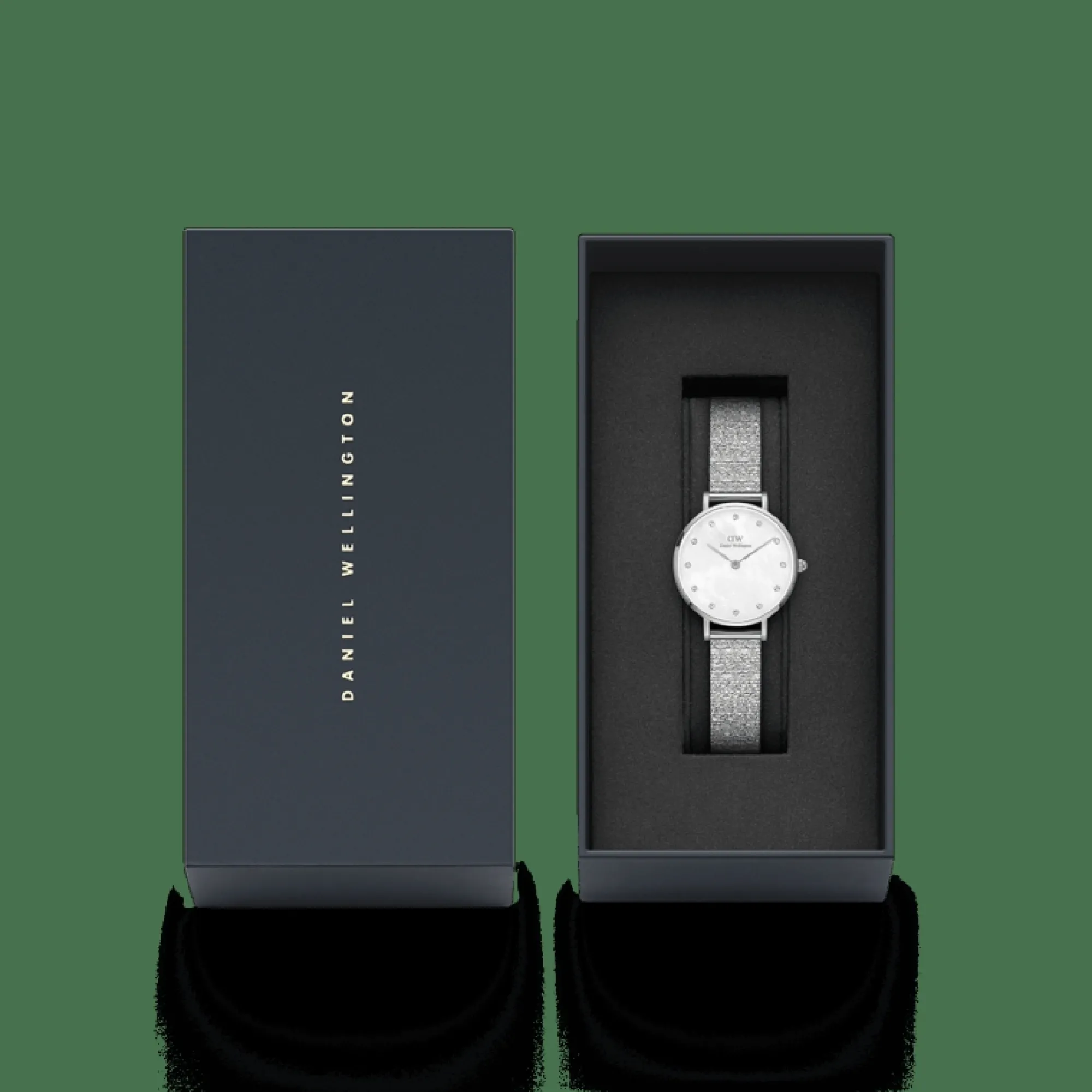 Daniel Wellington Damklockor<Petite Lumine Pressed Piano Silver