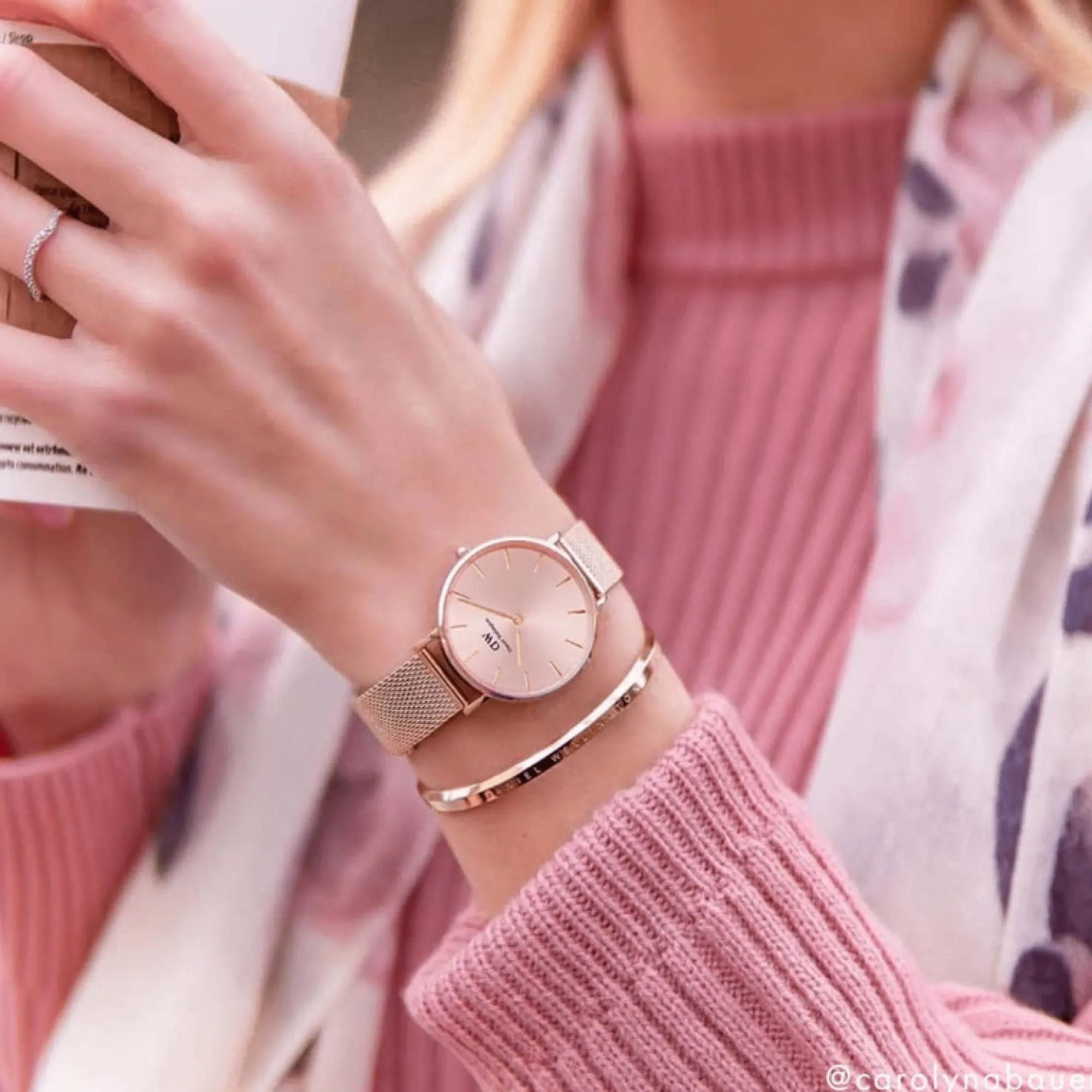 Daniel Wellington Damklockor<Petite Melrose Rose Gold