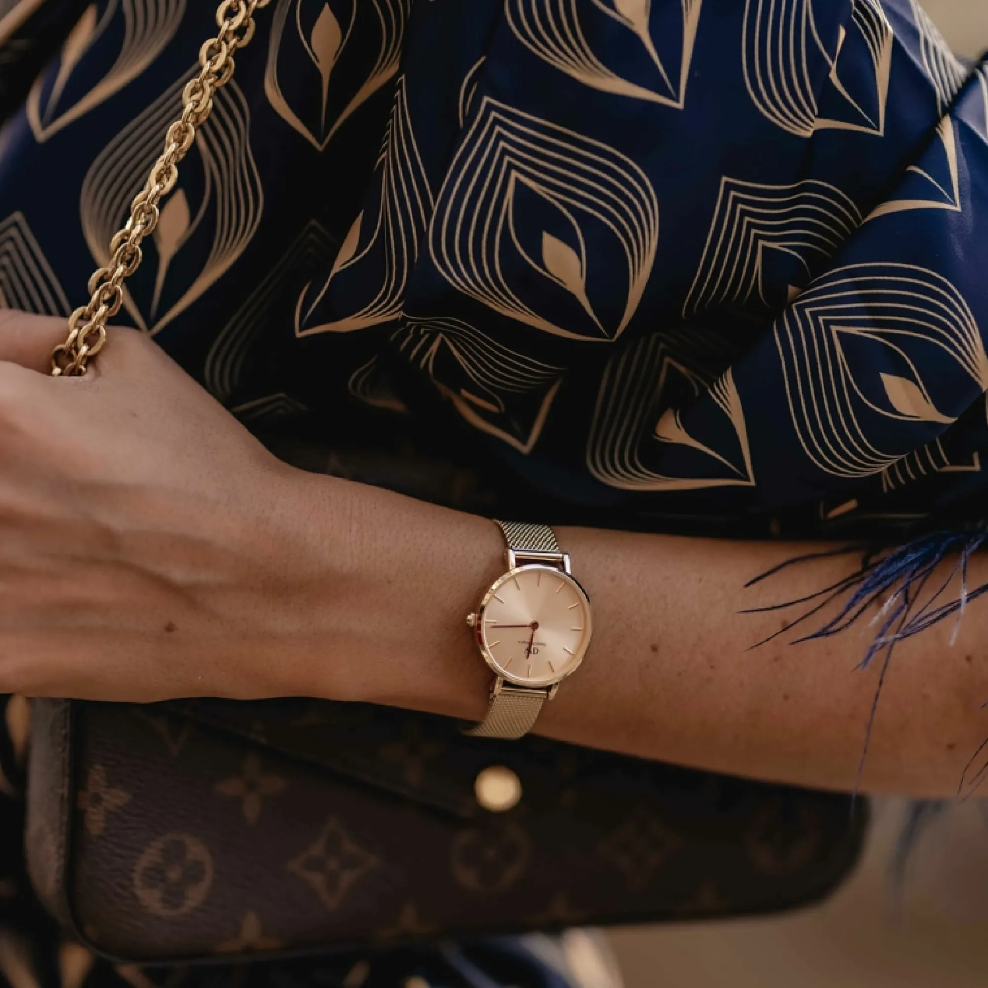 Daniel Wellington Damklockor<Petite Unitone Rose Gold