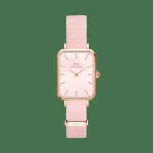 Daniel Wellington Damklockor<Quadro Coral Rose Gold