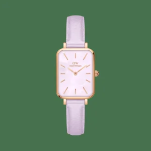 Daniel Wellington Damklockor<Quadro Lavender MOP Rose Gold