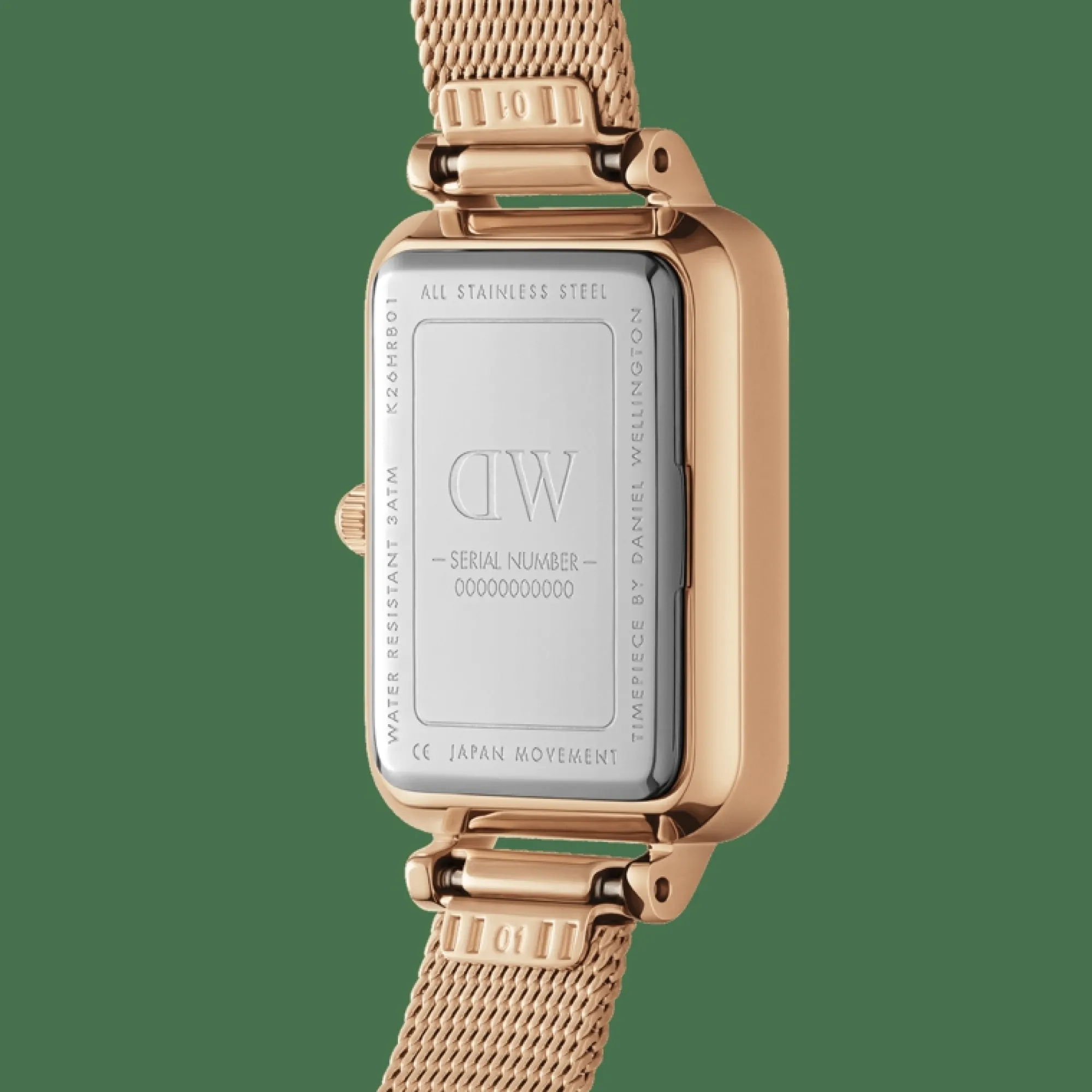 Daniel Wellington Damklockor<Quadro Lumine Bezel Melrose Pink MOP Rose Gold