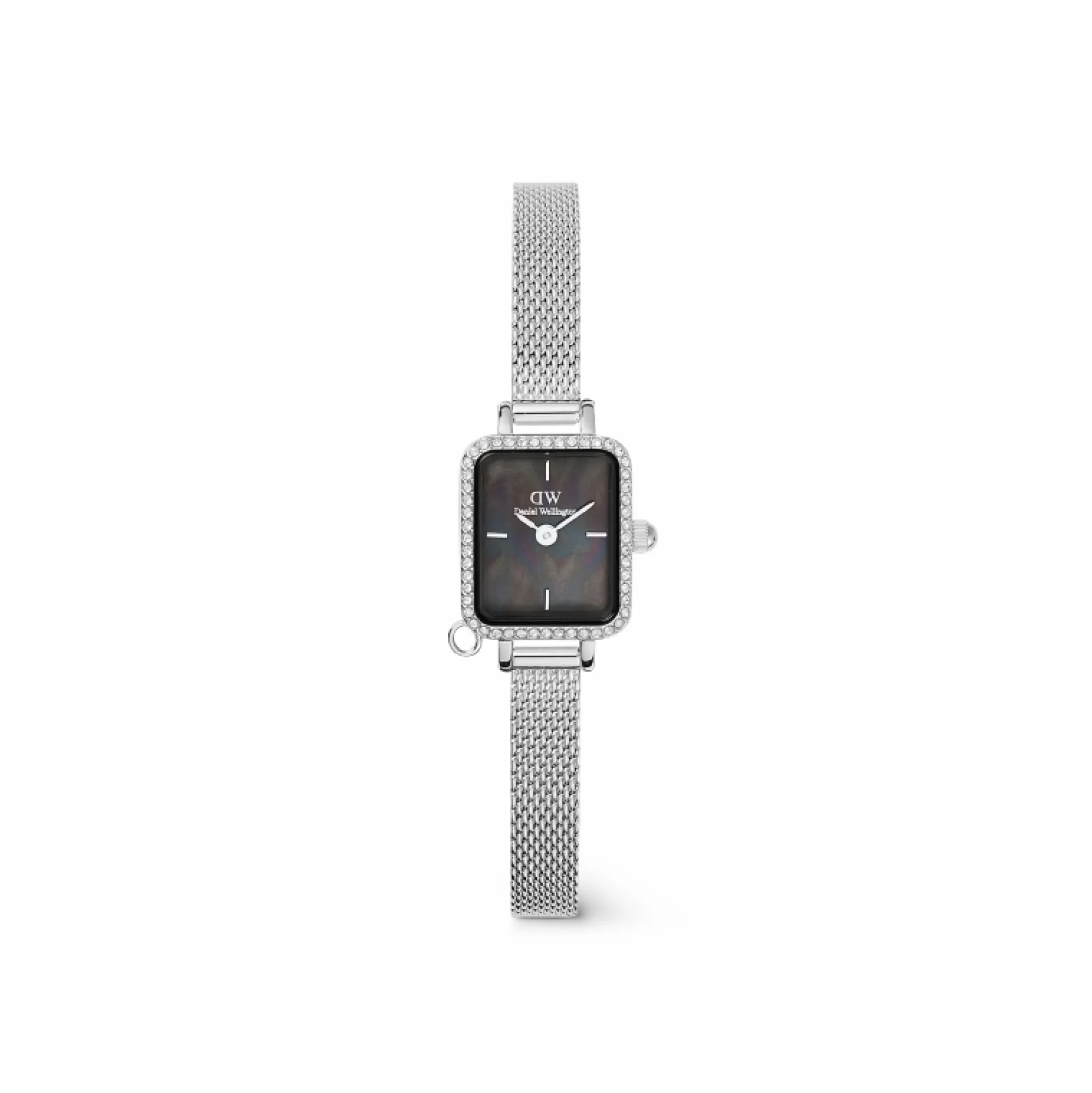 Daniel Wellington Damklockor<Quadro Mini Crystal Zodiac Sterling Silver