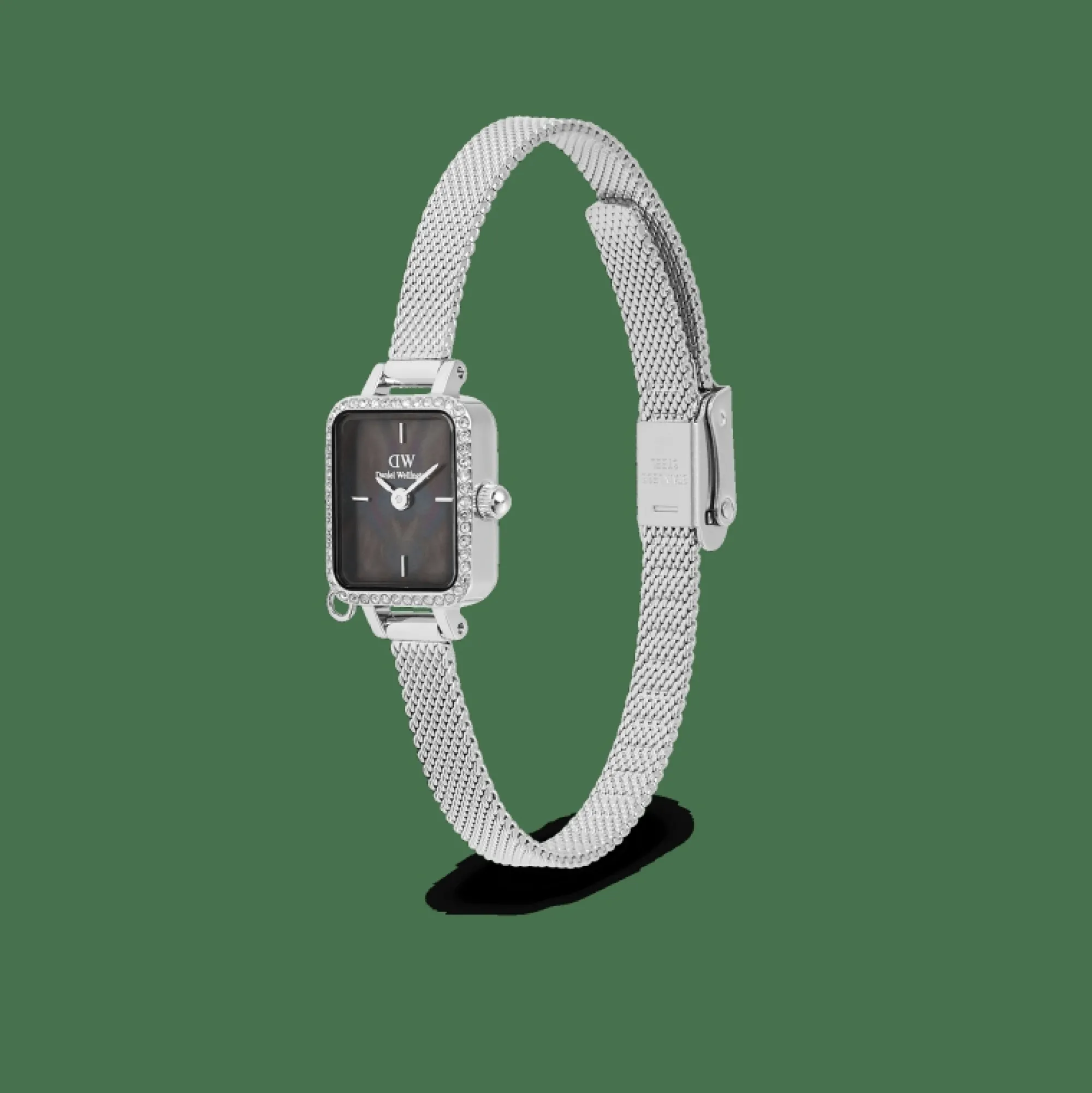 Daniel Wellington Damklockor<Quadro Mini Crystal Zodiac Sterling Silver