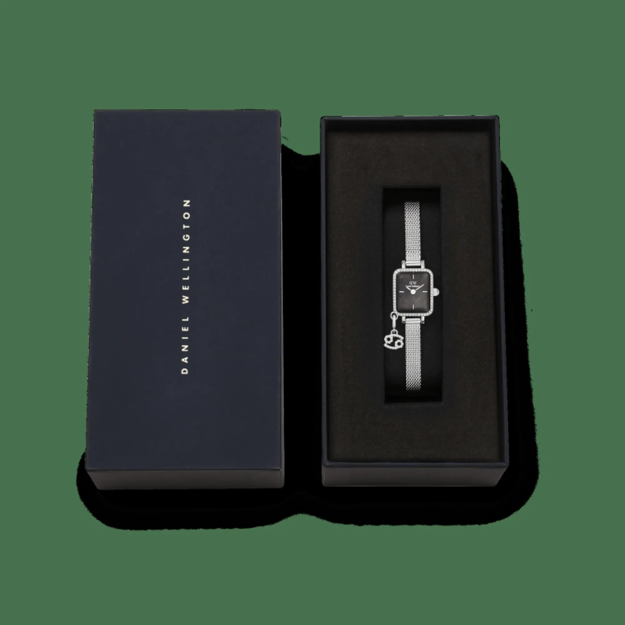 Daniel Wellington Damklockor<Quadro Mini Crystal Zodiac Sterling Silver