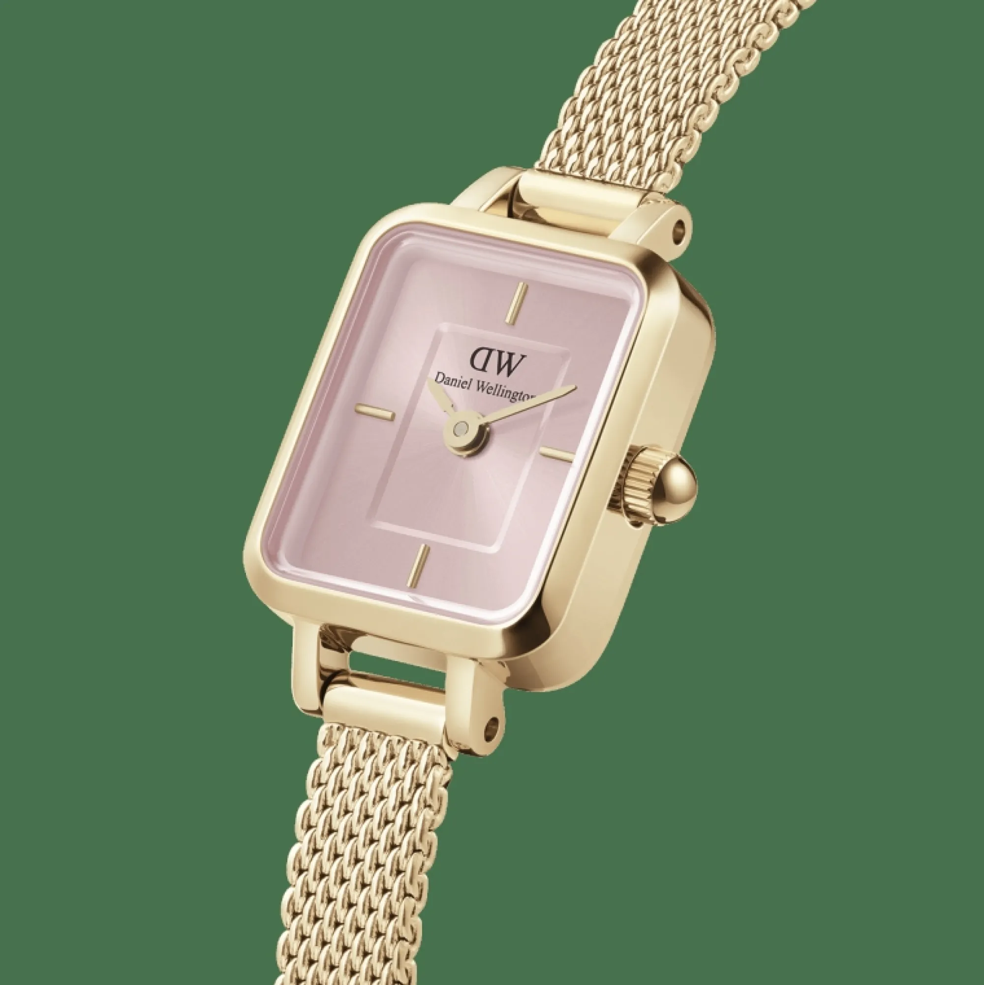 Daniel Wellington Damklockor<Quadro Mini Ever Blush Gold
